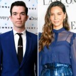 John Mulaney Olivia Munn Hold Hands Rare Appearance Pics