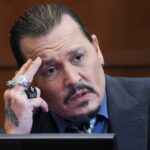 Johnny Depp Seen In Court Wearing Daughter's Bracelete