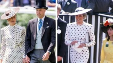 Kate Middleton channels Princess Diana’s style in chic polka dot dress at Royal Ascot