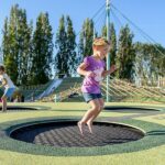 News Picture: Kids Can Suffer Severe Injuries at Trampoline Parks