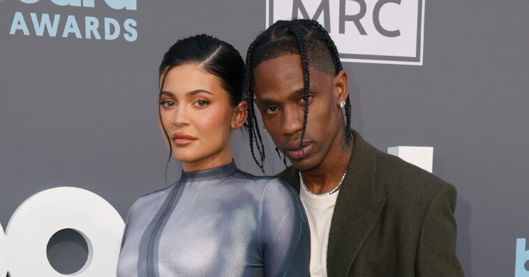 Kylie Jenner's Son Appears With Dad Travis Scott and Stormi Webster in Father's Day Photo - E! Online