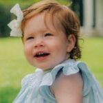 Lilibet Diana Mountbatten-Windsor, Prince Harry and Meghan Markle daughter, Lilibet, Lilibet official photo, Lilibet first birthday photo, Lilibet and Archie, Sussex royals, indian express news