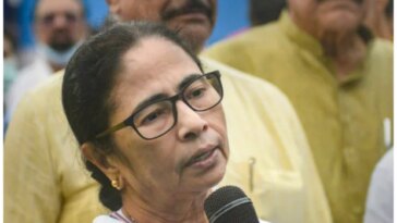 MAY 29, 2022** Durgapur: WB CM Mamata Banerjee during her visit to Durgapur. (PTI Photo)(