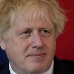 British Prime Minister Boris Johnson at 10 Downing Street, in London, on May 24, 2022. (AP file Photo/Matt Dunham, Pool)