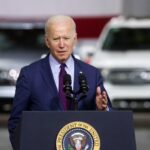 'Lots of luck on his trip to the moon': Biden shrugs off Elon Musk's economic fears, touts Ford investments