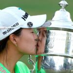 After claiming her second major at the US Women's Open, Minjee Lee says she now hopes to win the remaining three