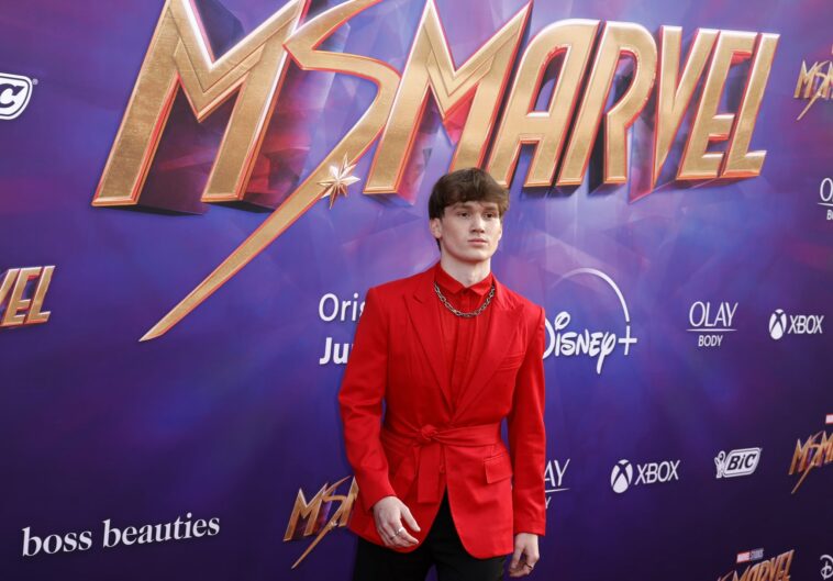 LOS ANGELES, CALIFORNIA - JUNE 02: Matt Lintz attends Disney+ and Marvel's new Television Series