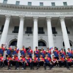 Filipino national athletes present during President Marcos’ inauguration on Thursday