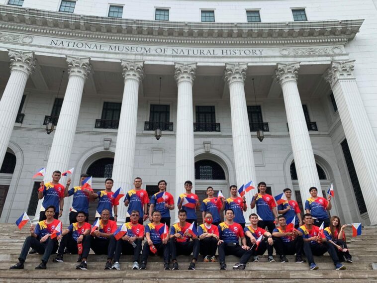 Filipino national athletes present during President Marcos’ inauguration on Thursday