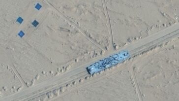 New satellite images reveal alarming training targets used by China