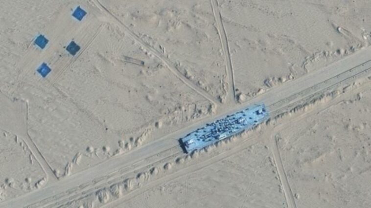 New satellite images reveal alarming training targets used by China