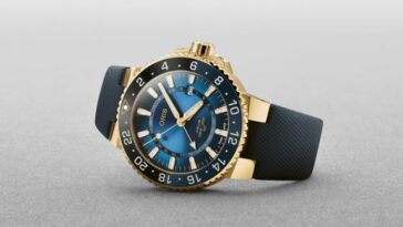 Oris to Auction Gold Aquis to Help Restore Reefs