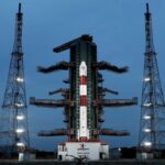 PSLV C-53 carrying Singapore satellites lifts off