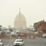 Partly cloudy morning in Delhi; minimum temperature 29 degree Celsius