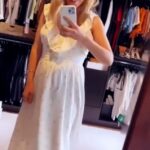 Stylish: Mollie King showed off her blossoming baby bump in an array of fashion forward ensembles on Sunday in a video montage on Instagram