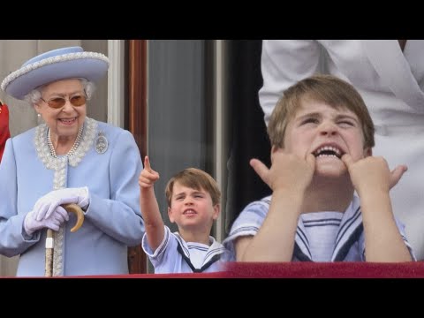 Prince Louis STEALS THE SHOW at Trooping the Colour