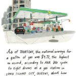 As of June 2, the national average for a gallon of gas was $4.72, the highest on record, according to AAA. We spoke to eight drivers at a gas station in Long Island City, Queens, about how the price surge is affecting their lives.