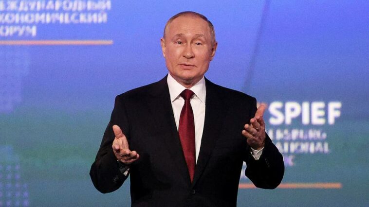 Putin claims Russia has weathered sanctions better than Europe