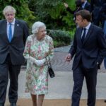 Emmanuel Macron, Queen Elizabeth, queen platinum jubilee