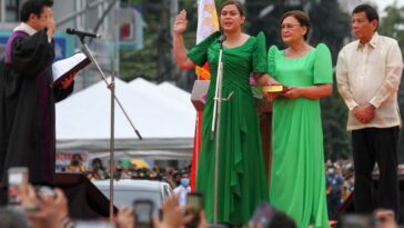 Sara Duterte sworn in as Philippines vice president