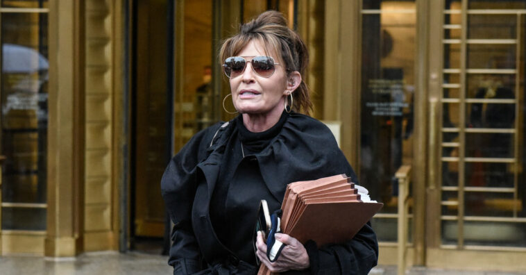 Sarah Palin’s Bid for New Libel Trial Against The Times Is Denied