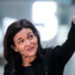 PARIS, FRANCE - JANUARY 17: Facebook COO Sheryl Sandberg delivers a speech in order to announce that Facebook will hold a plan to support start-ups at the future startup incubator Station F, a project of which Xavier Niel (not pictured) is the founder on January 17, 2017 in Paris, France. (Photo by Vincent Isore/IP3/Getty Images)