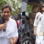 Shreya Ghoshal, Alka Yagnik, and others from the music industry clicked arriving as KK's Antim Yatra