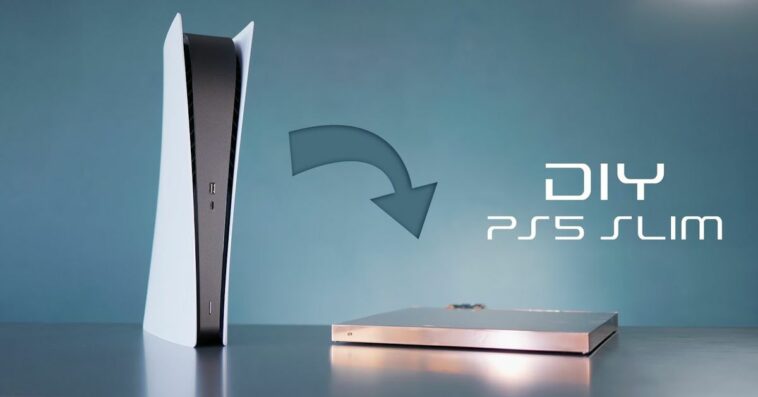 The world’s first PlayStation 5 ‘Slim’ now exists thanks to a YouTuber