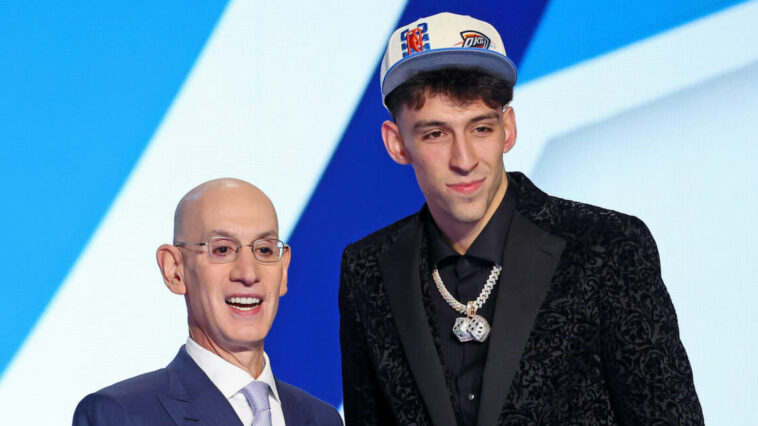 Thunder select Gonzaga C Chet Holmgren second overall in 2022 NBA Draft