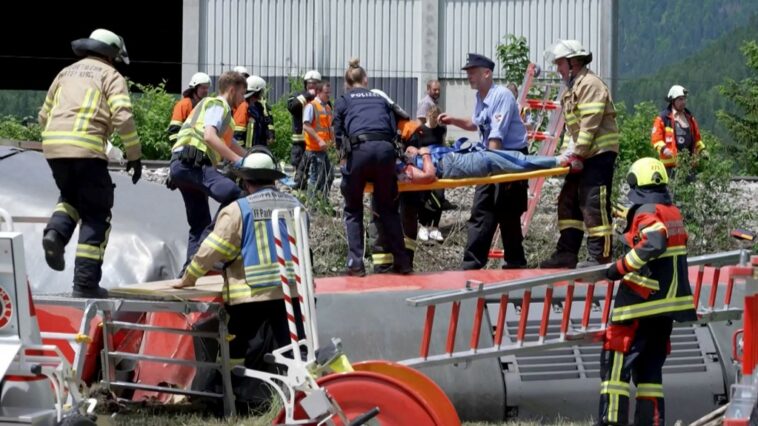 Train derails in Germany, at least three people killed