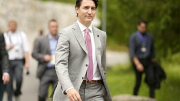 Trudeau pledges more than $350m in financial support for Ukraine at G7 summit