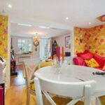 dining room in colourful essex house