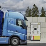 Volvo’s commercial truck group is testing out hydrogen fuel cell semis