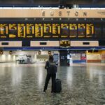 The Bolton News: Many stations have been left almost deserted this week due to the train strikes (PA)