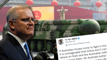 ‘BE PREPARED’: Boss of China’s media mouthpiece issues thinly-veiled warning to Australia