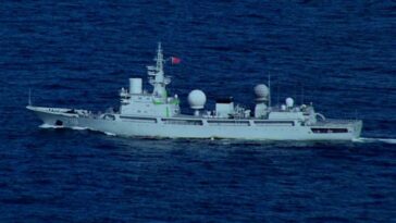 ‘Closely monitored’: Chinese spy ship spotted off Australia’s coast