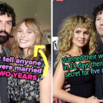 21 Celebrity Couples Who Got Married In Secret, And How Long Before The Beans Were Spilled