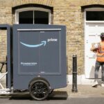 Amazon is using electric cargo bikes that look like mini-trucks to make deliveries in the UK