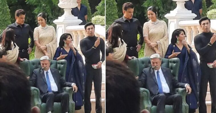 Animal: Ranbir Kapoor, Anil Kapoor shoot at Pataudi Palace. See BTS pics: