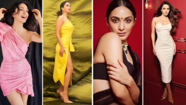 Birthday Special : 10 Times Kiara Advani served some glamour in monochrome outfits