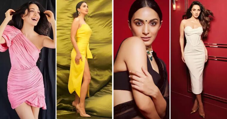 Birthday Special : 10 Times Kiara Advani served some glamour in monochrome outfits