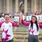 Bolton wrestling champion honours Queen's Baton relay in fun-filled event