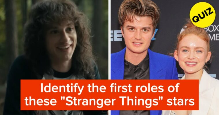 Can You Identify The Debut Roles Of These "Stranger Things" Stars