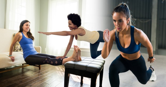 women working out