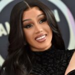 LOS ANGELES, CALIFORNIA - NOVEMBER 19: Cardi B attends the 2021 American Music Awards Red Carpet Roll-Out with host Cardi B at L.A. LIVE on November 19, 2021 in Los Angeles, California. (Photo by Axelle/Bauer-Griffin/FilmMagic)