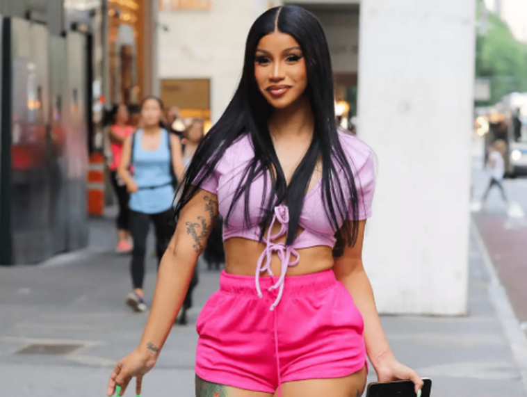 Cardi B joked with fans by passing off a department store outfit as Chanel