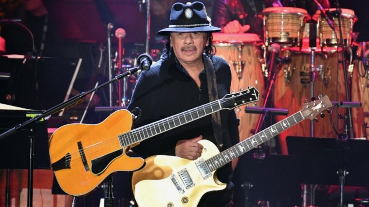 Carlos Santana Postpones Concerts After Collapsing Onstage