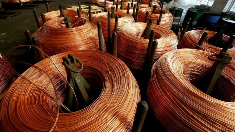 Copper rout worsens as recession fears hammer commodities markets