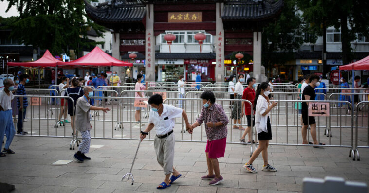 Covid Surge in Shanghai Rases Fears of Another Lockdown