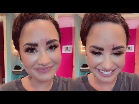 Demi Lovato Reveals GNARLY Face Injury on TikTok